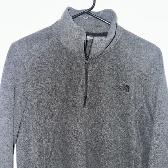 The North Face Jackets & Blazers - The North Face Women’s Gray Fleece Half Zip Pullover Jacket XL Gorpcore